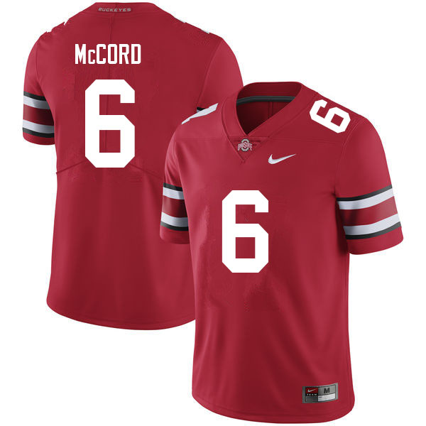Ohio State Buckeyes #6 Kyle McCord College Football Jerseys Sale-Red